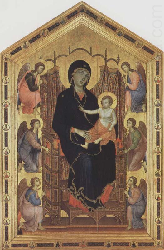 Madonna and Child with Angels, Duccio di Buoninsegna